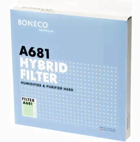 Комплект сменных элементов Boneco A681, для H680-0